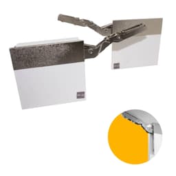 Articulador Elevato Moderado Para Portas Basculante Renna 2 Peças