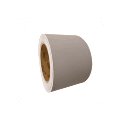 Fita de Borda Pvc Na Cor Titânio Cristallo Cinza Itália Lacca Duratex Liso de 64 Mm X 1 Metro Rehau