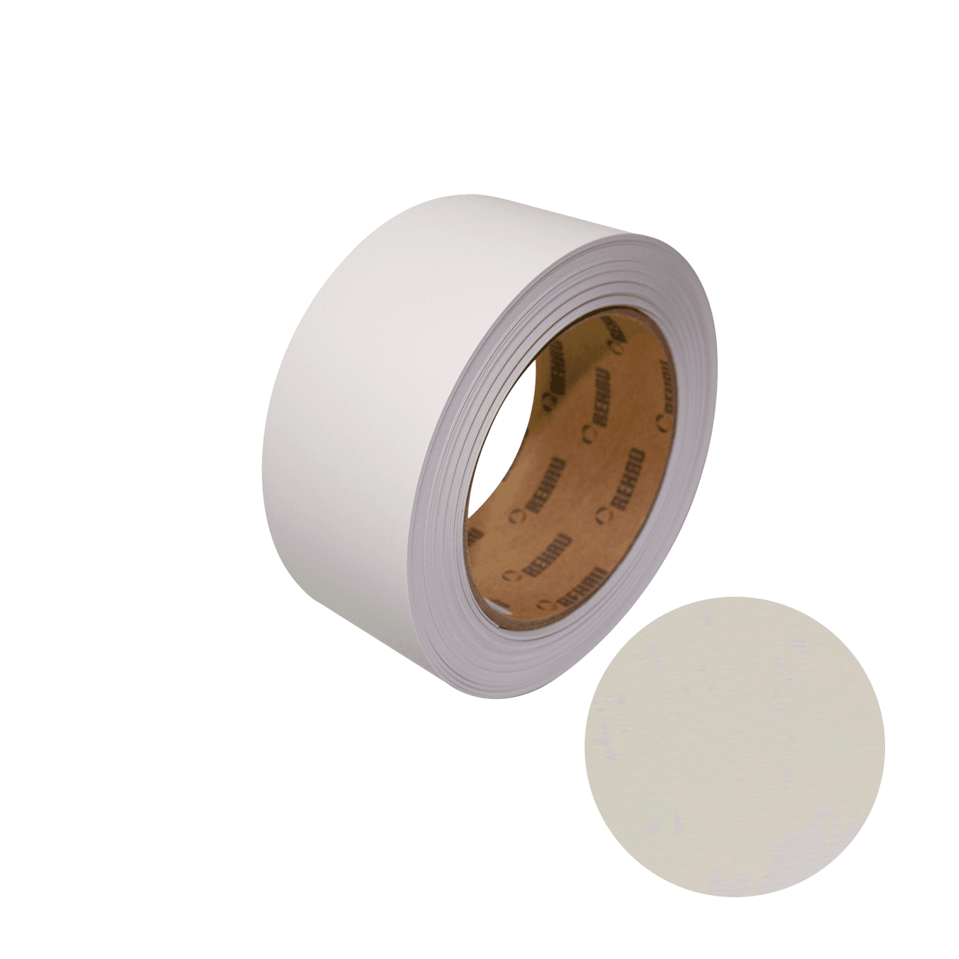 Fita de Borda Pvc Rehau Na Cor Areia Colors Guararapes P701 de 64 Mm X 1 Metro