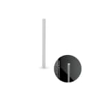 Puxador Slim de 15cm Em Branco Para Porta de Vidro Rometal