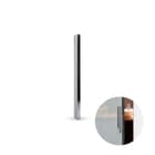 Puxador Slim de 30cm Em Cromo Brilho Para Porta de Vidro Rometal
