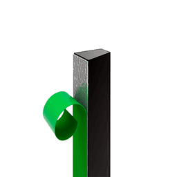 Imagem 3 do Puxador Rometal Slim Para Porta de Vidro 30 Cm Preto