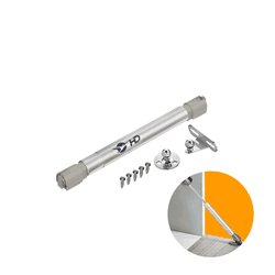 Pistão Standard A Gás Força Inverso de 60 Newtons Para Porta Hd