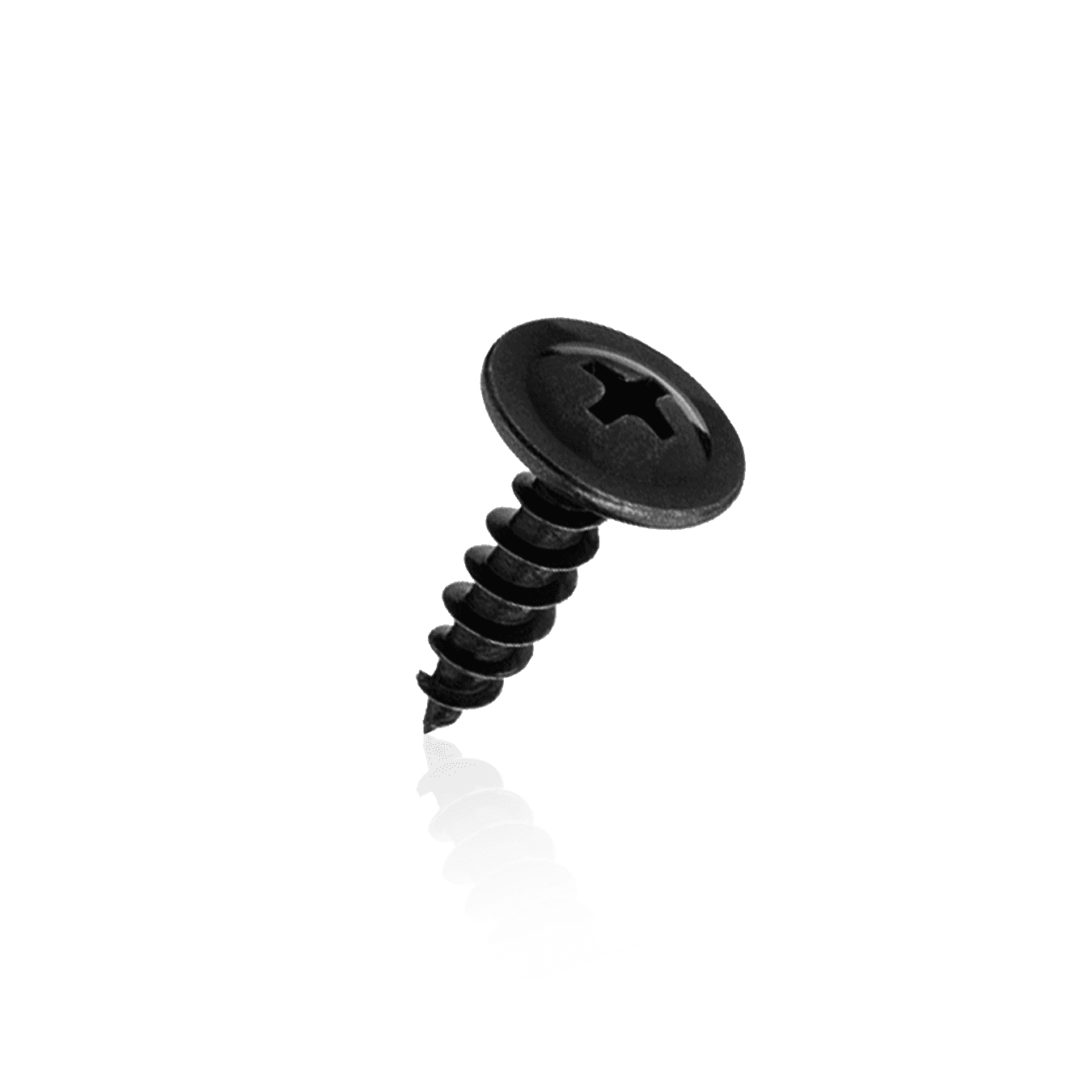 Parafuso Cabeça Flangeada Philips Preto 3,5 X 14 Mm - 100 Gramas