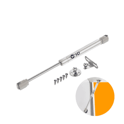 Pistão Standard A Gás Força Normal de 120 Newtons Para Porta Hd