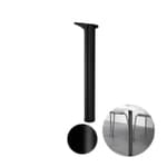 Pé Para Mesa Cilíndrico Ø60 X 71 Cm Preto Hardt