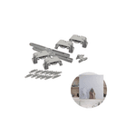 Kit Sistema Para Painel Línea Top Médio 20 A 30kg Para 1 Porta Rometal