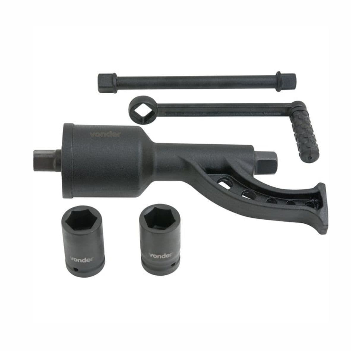Desforcímetro Multiplicador de Torque de 1 Pol. 5800nm - 590kgf Com 2 Soquetes