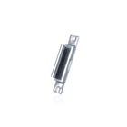 Fecho Aut/ Sobr Femea 96mm C/p Cadeado Inox Polido
