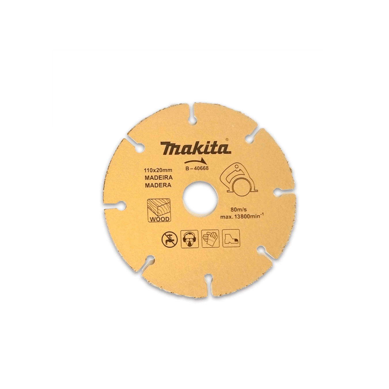 Disco de Serra 11 Cm Em Grãos Para Madeira Tungs Makita