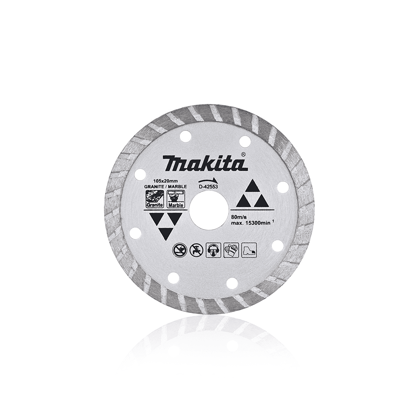 Disco de Corte Diamantado 10,5 X 2 Cm Turbo Makita