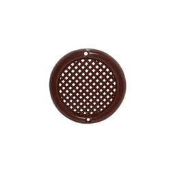 Tampa de Ventilação Redondo de 95 Mm Para Armários Marrom