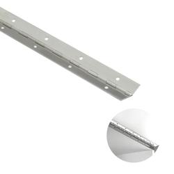 Dobradiça Piano Em Aço Inox de 2 Metros X 50 Mm