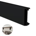 Perfil Cabideiro Vesto Preto Rm282 Rometal