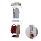 Kit Organizador de Ambiente Smarte 03 Em Aço 0,60 X 2mt Branco Mo0022