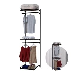 Kit Organizador de Ambiente Smart 03 Preto 0,60 X 2mt Mo0023