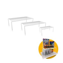 Kit Organizador Branco Essence de Utensílios de Armário Bal002