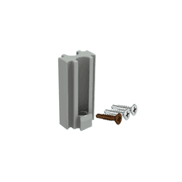 Conector Reto Para O Perfil Link Com Parafuso Champanhe Rometal