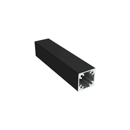 Perfil Link Em Preto Fosco Sem Aba Rm283 Rometal