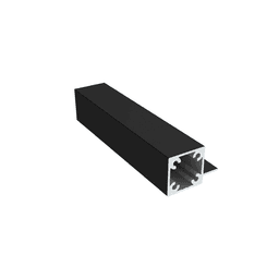 Perfil Link Em Preto Fosco Com Uma Aba Rm284 Rometal