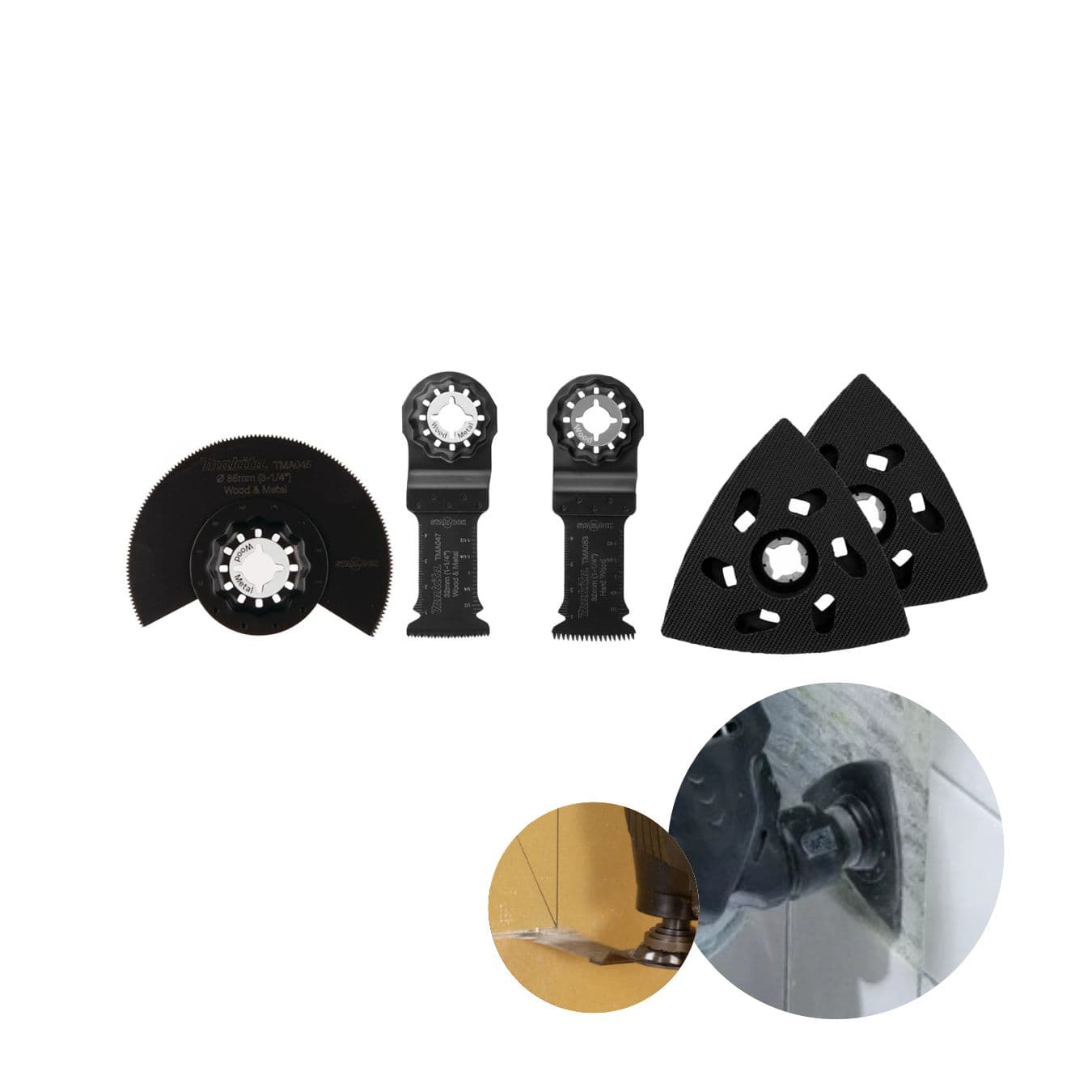Lâminas Para Multiferramenta Makita B-67511 Original