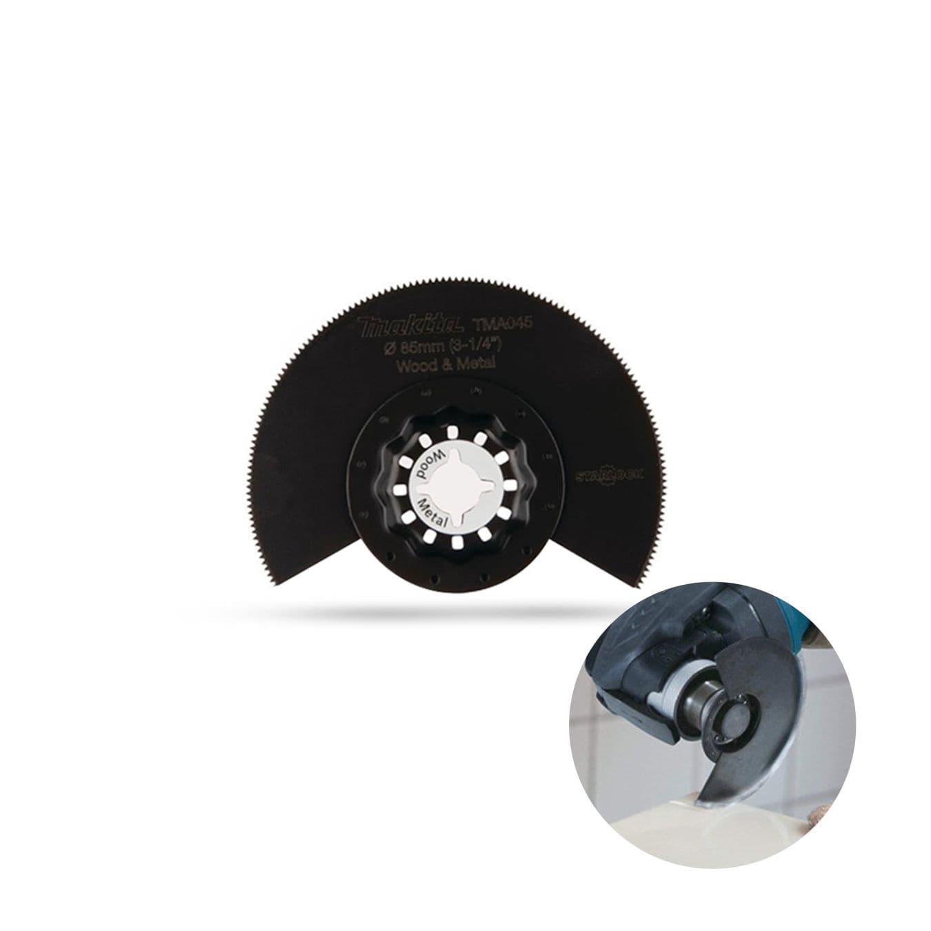 Lamina Para Multiferramenta Makita Tma045 Original