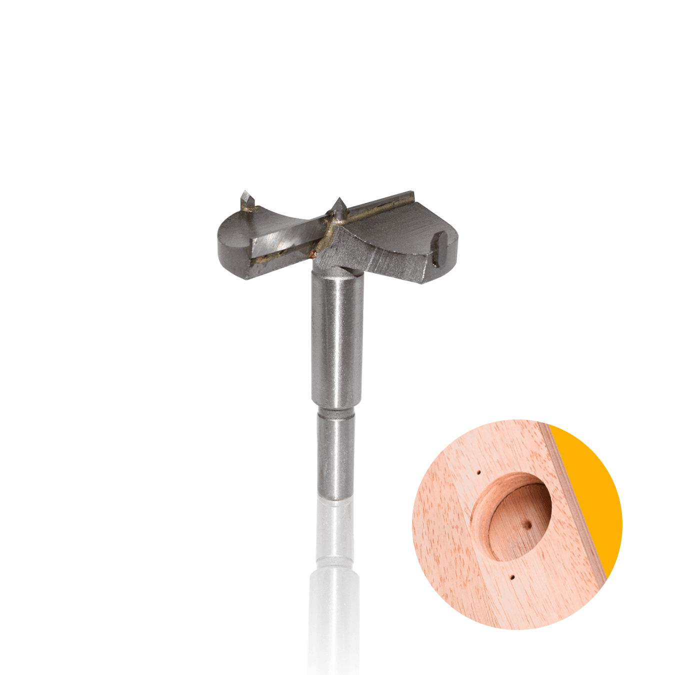 Broca Fresa Forstner de 65 Mm Em Widea Videa Para Madeira Ctk-0490065 Ctpohr