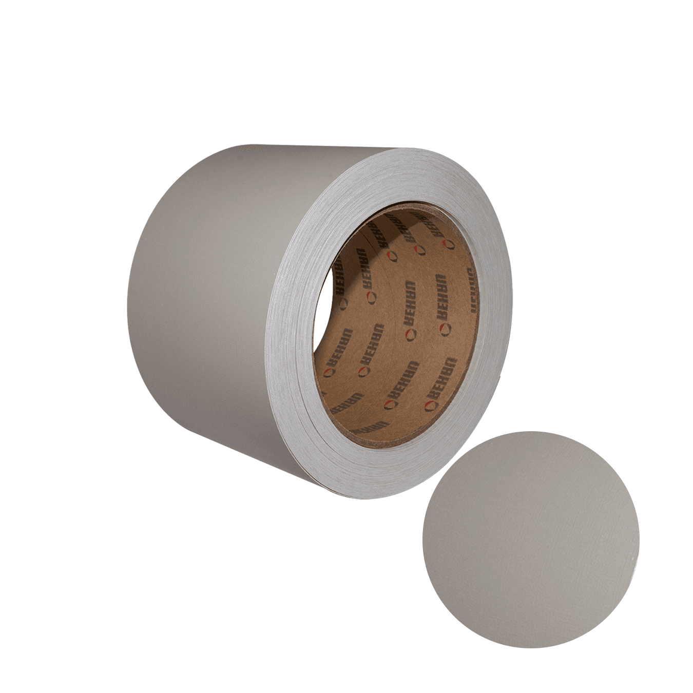 Fita de Borda Pvc Na Cor Titânio Trama Duratex P145 de 100 Mm X 1 Metro