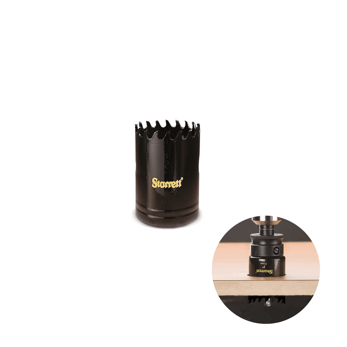 Serra Copo Com Ponta Metal Duro Ct 19mm Starrett Original
