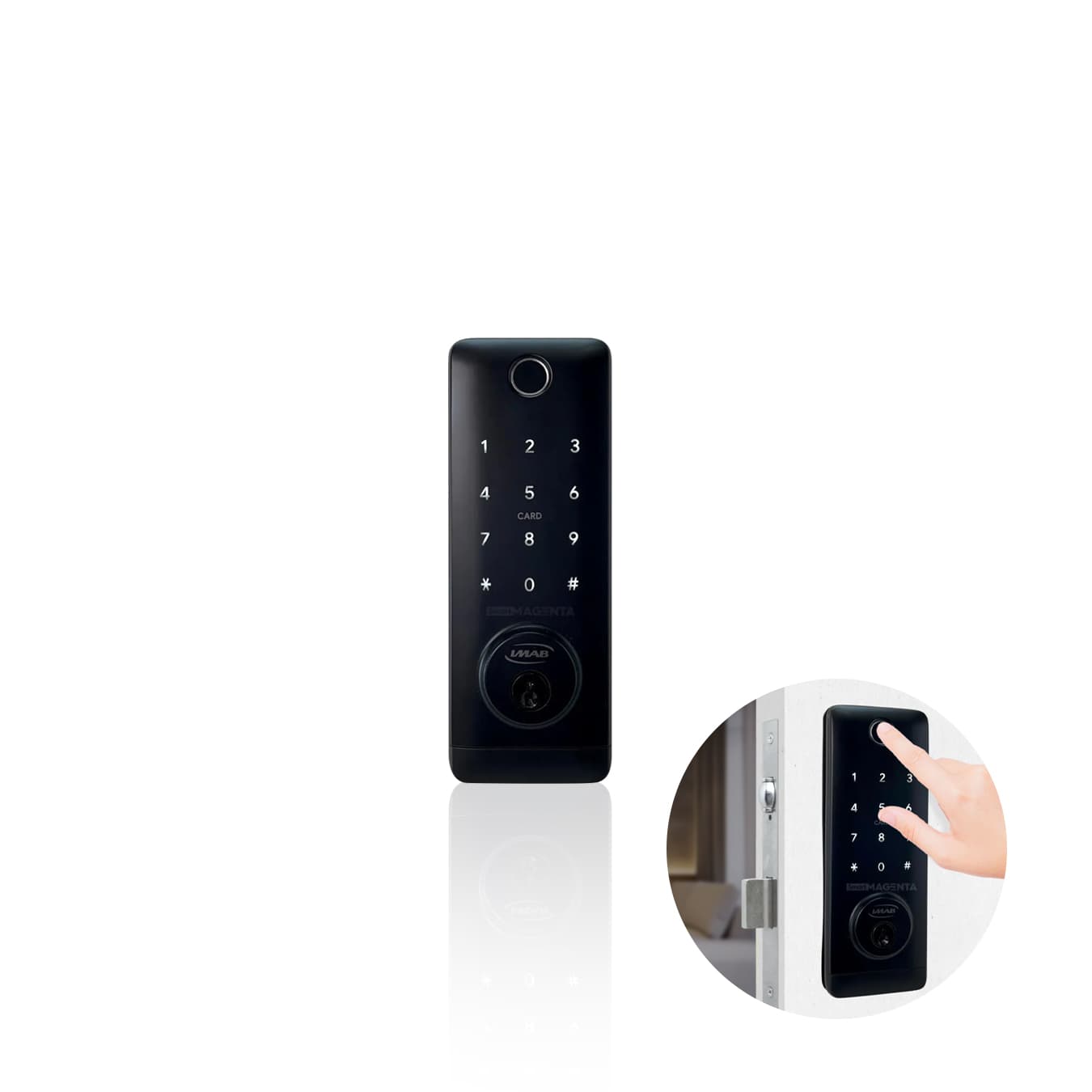 Fechadura Porta Abrir Digital D100 Imab Bluetooth
