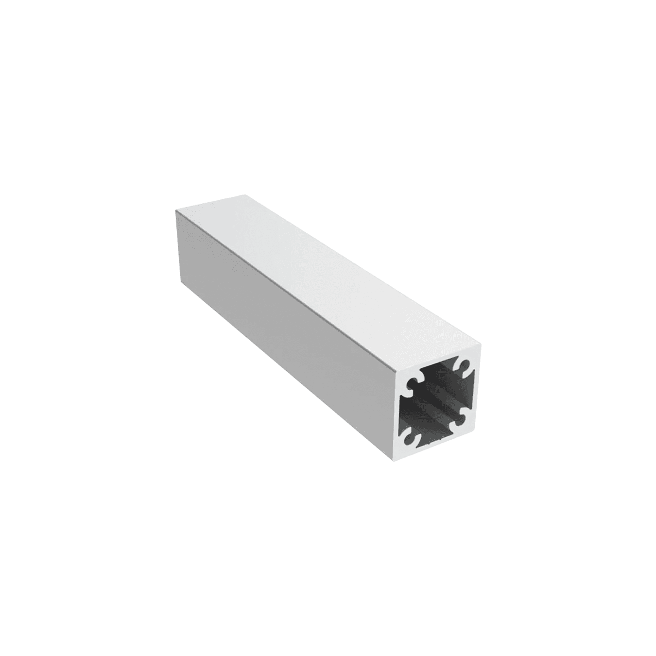 Perfil Link Em Alumínio Anodizado Sem Aba Rm283 Rometal