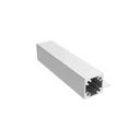 Perfil Link Em Alumínio Anodizado Com Uma Aba Rm284 Rometal