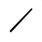 Tubo Para Sustentação 5/8 Preto Fosco 1000mm Sem Suporte