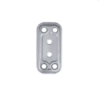 Chapa Fixação de Esquadria Aço 30 X 60 X 2,2mm Italiana