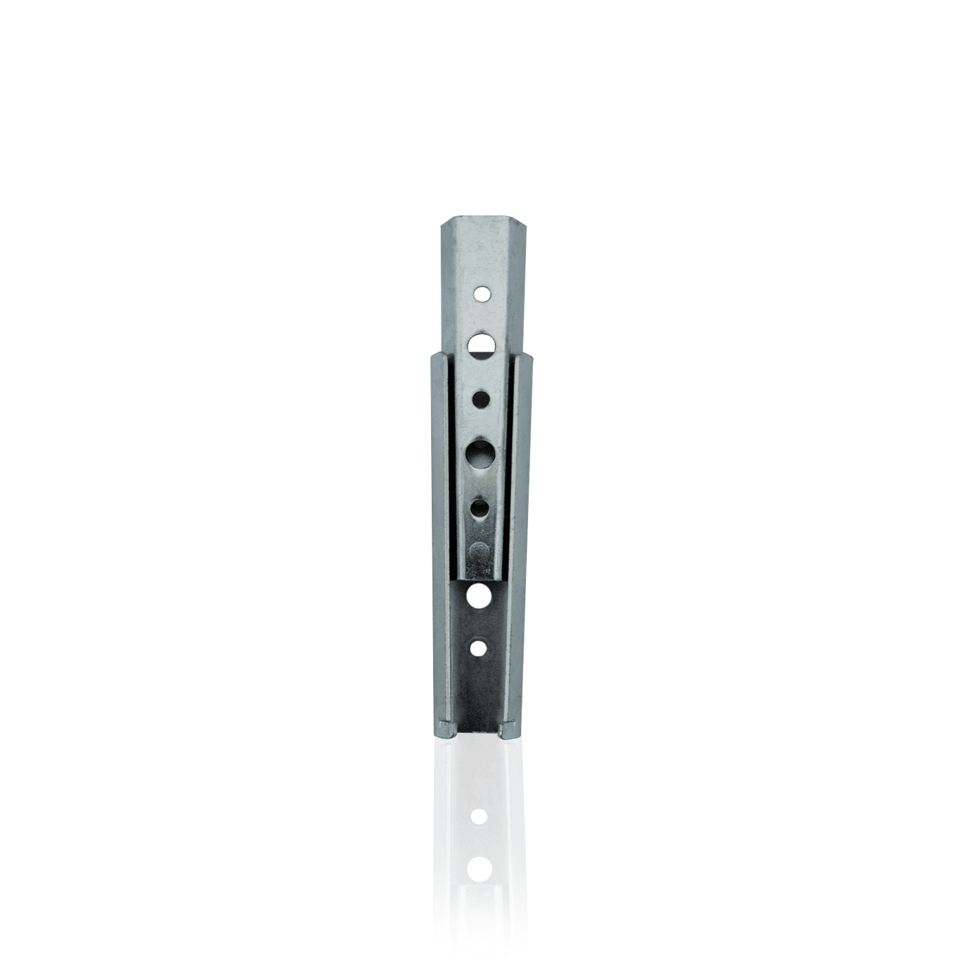 Encaixe Cunha 115mm X 32mm Zincado Branco Em Aço