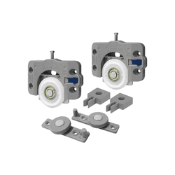 Kit Jp240 Para Porta Correr Guia Normal