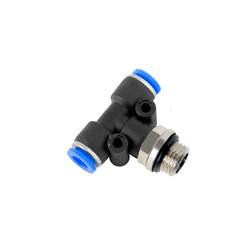 Conexão Rápida T Macho Central 04 Mm X 1/4 Bsp
