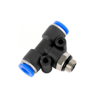 Conexão Rápida T Macho Central 06 Mm X 1/8 Bsp