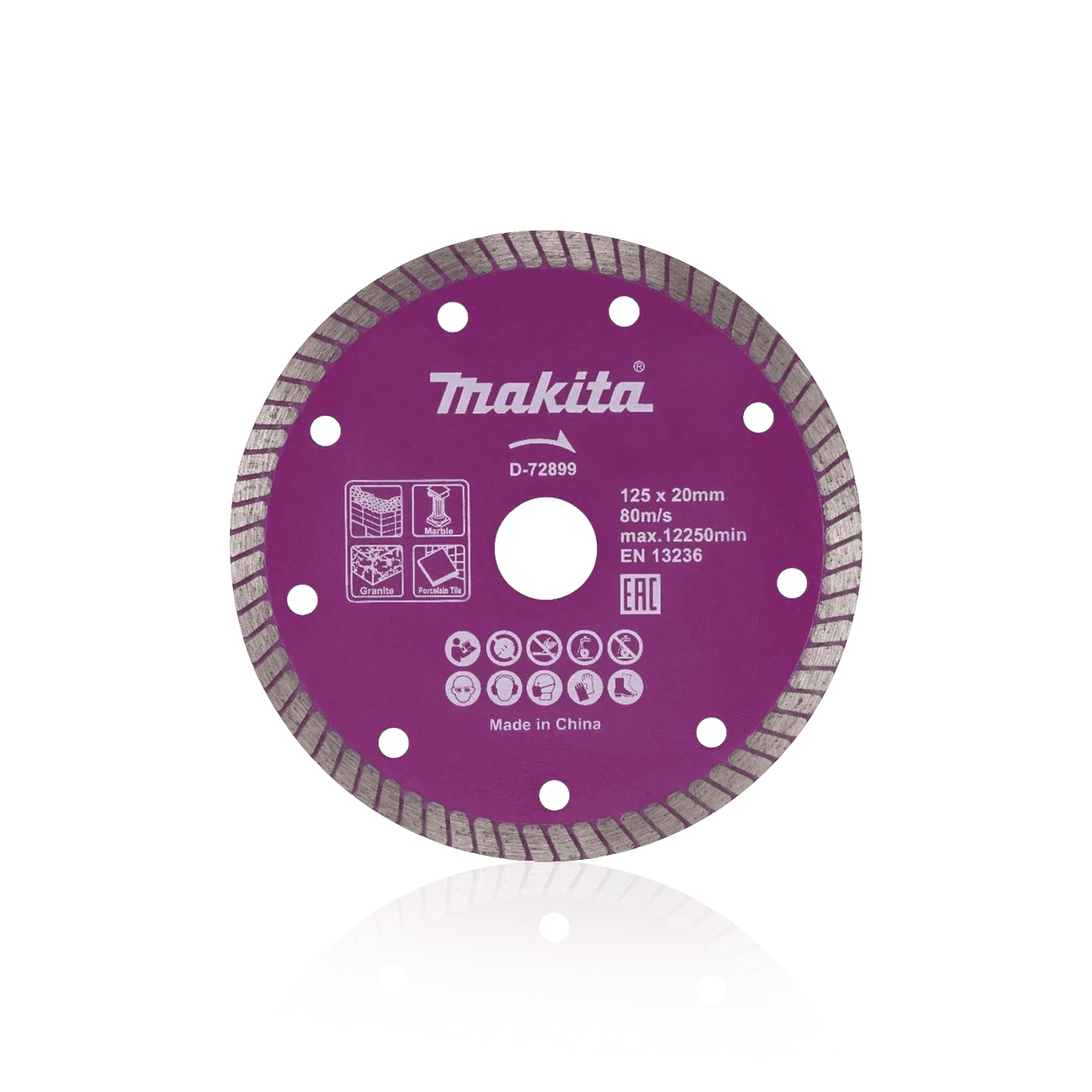 Disco Diamantado Multimateriais 20mm X 125 Mm D-72899