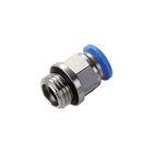 Conexão Rápida Reta Macho 08 X 3/8 Bsp