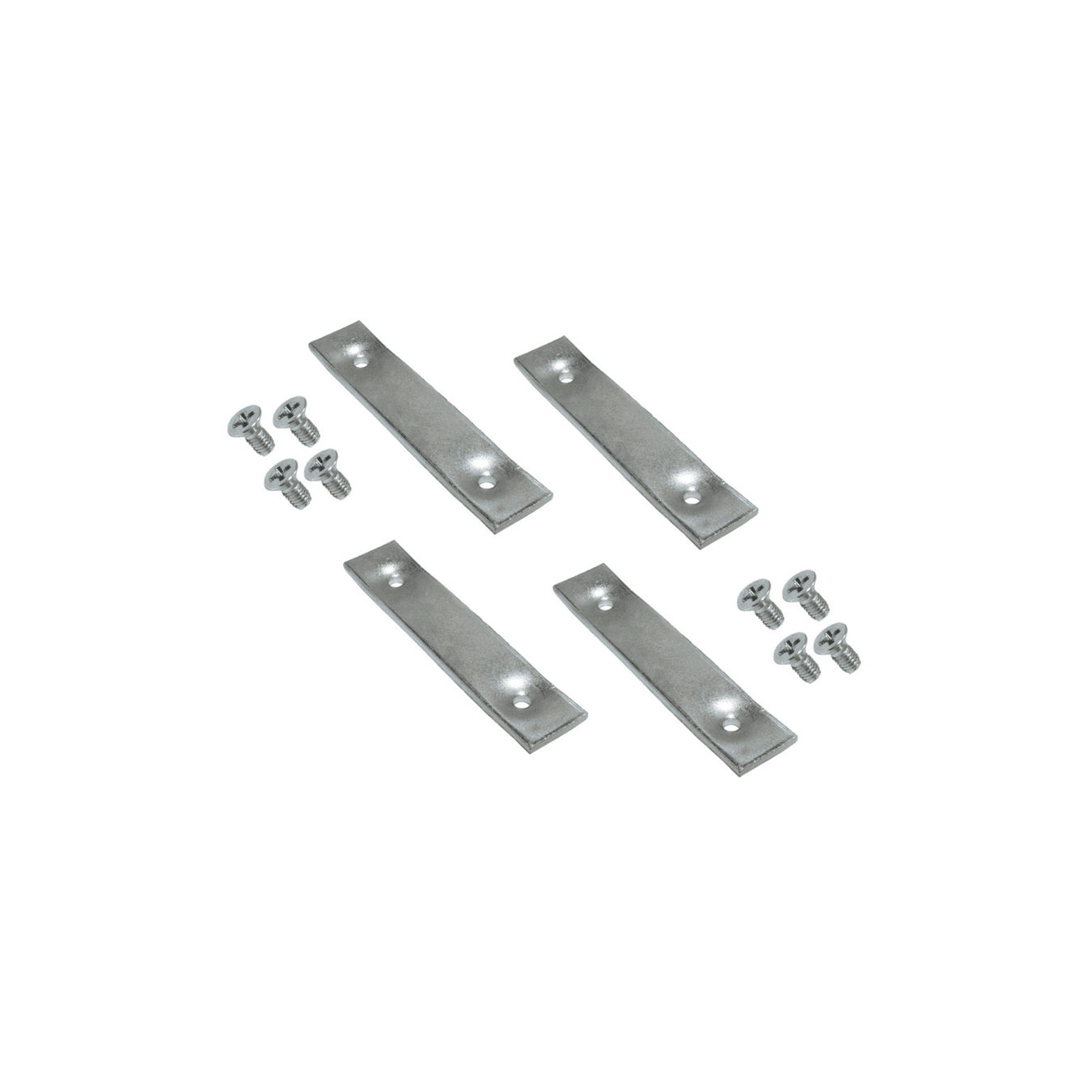Esquadreta 010 de Aço Para Montagem de Portas Jogo Com 4 Peças Rometal