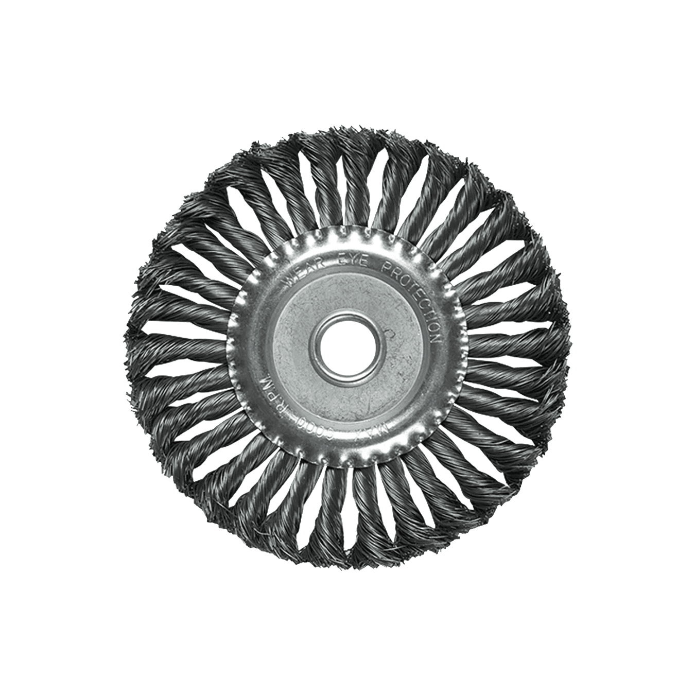 Escova Circular Torcida de Aço Carbono 100x22 Mm Mtx