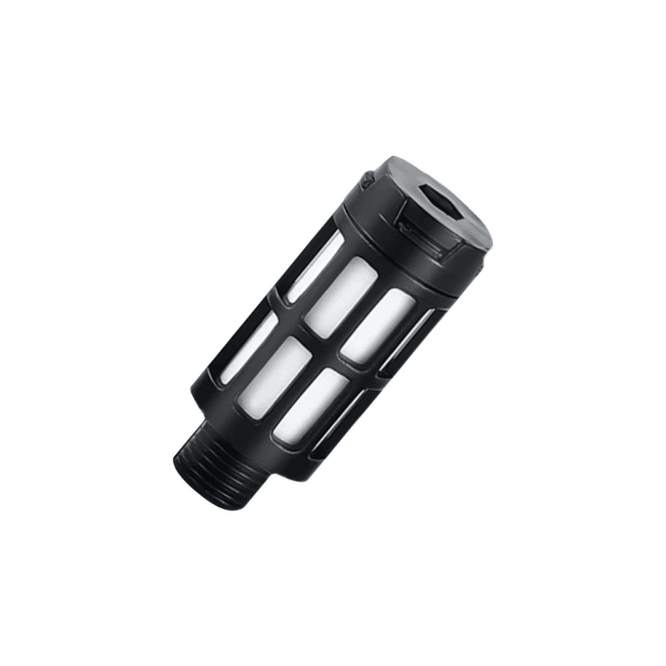 Silenciador Pneumático de Plástico 1/8