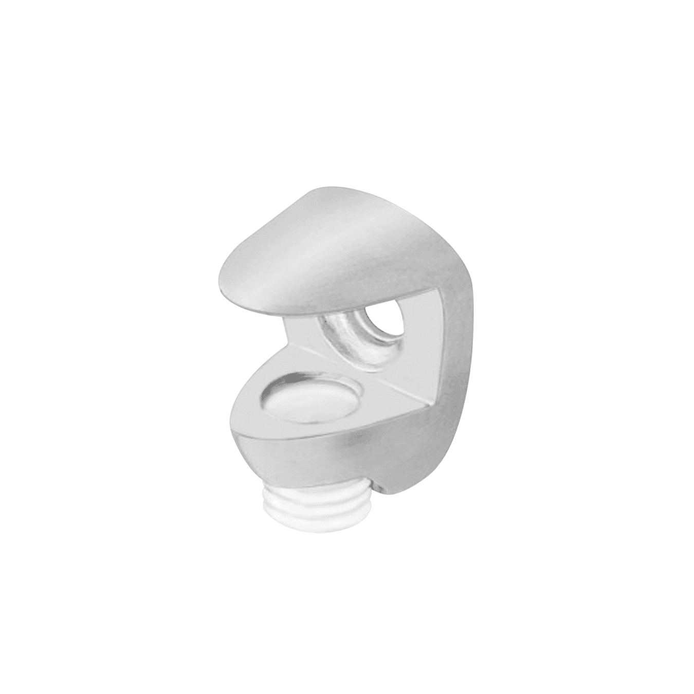Suporte Prateleira Vidro Niquelado 6 A 10 Mm
