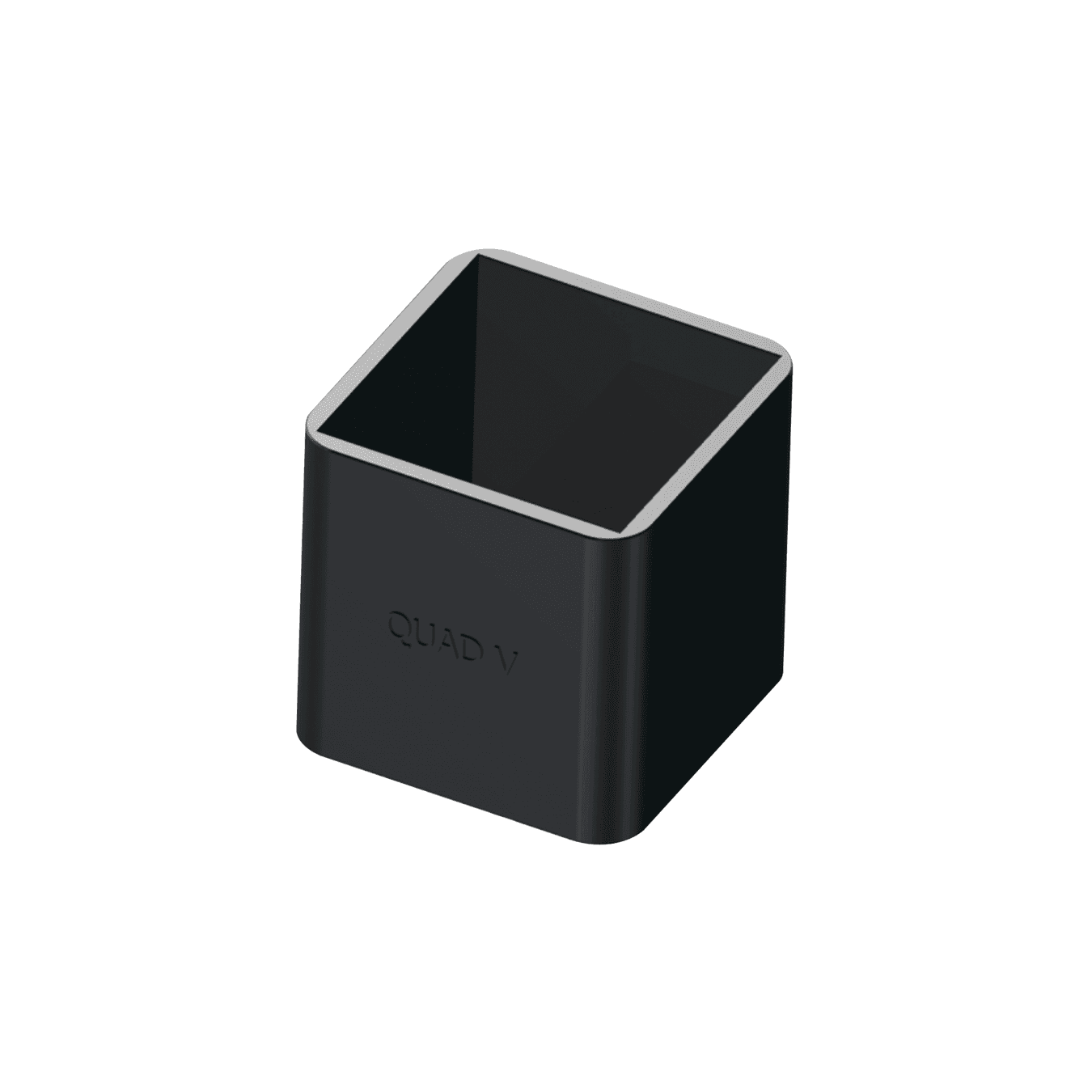 Sapata Ponteira de Borracha Para Cadeira 30 Mm Quadrado