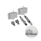 Sistema de Porta de Correr Dt15 Plus C/ Guia Versátil