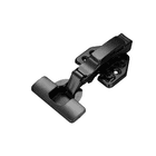 Dobradiça Preta Reta 35 Mm 3 D Com Amortecedor