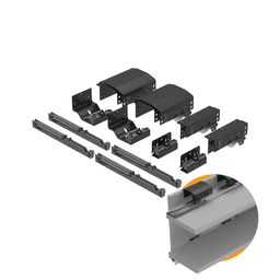 It Sistema Para Porta de Correr Rometal Dominus | 2 Portas | 50 A 80 Kg