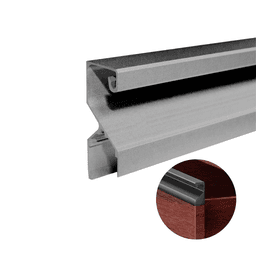 Perfil Puxador Anodizado Para Mdf de 18mm 0258 Dmt