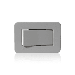 Interruptor Paralelo Simples Cinza Easy Instal Para Embutir 1 Tecla de 6a 250v Guidini